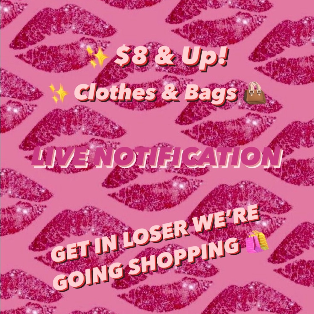 ⭐️UNLISTED ITEMS‼️ ⭐️ LIVE SHOW NOTIFICATION 🔔